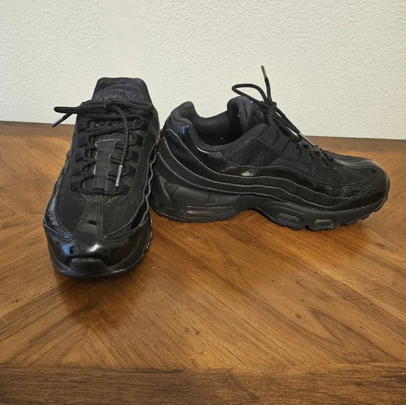 Nike Airmax Black Women Size 8 - Picture 3 of 6